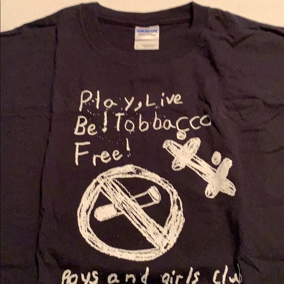 🔥4/$25🔥2 shirts large no smoking shirts - Picture 3 of 7